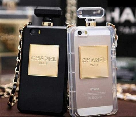 chanel perfume bottle phone case|chanel new small o case.